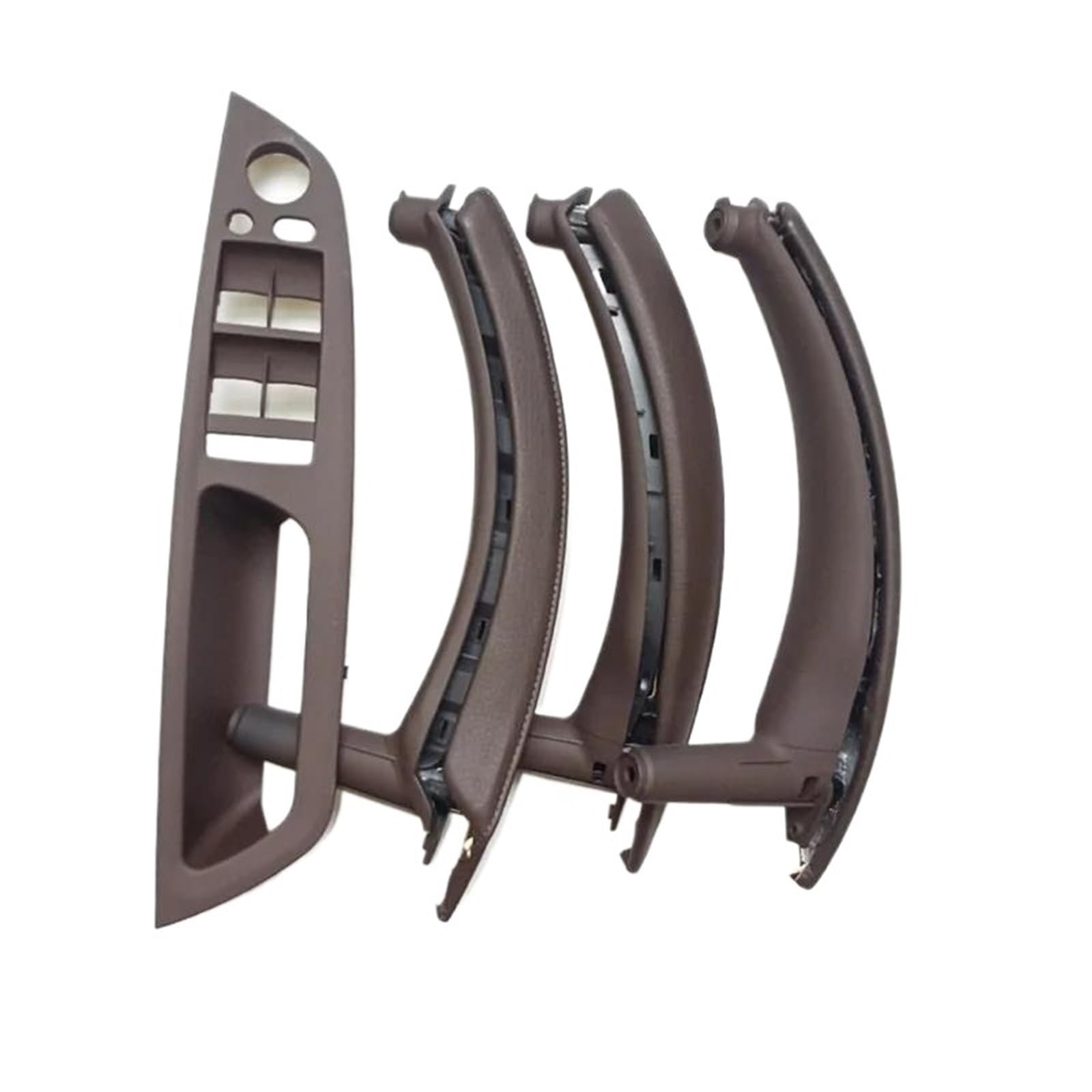 Jyutdw Lhd Moka Car Interior Door Pull Handle Trim Accessories For Bmw For X5 X6 E70 E71 E72 2007-2014 Car Interior Door Handle(Lhd Moka)