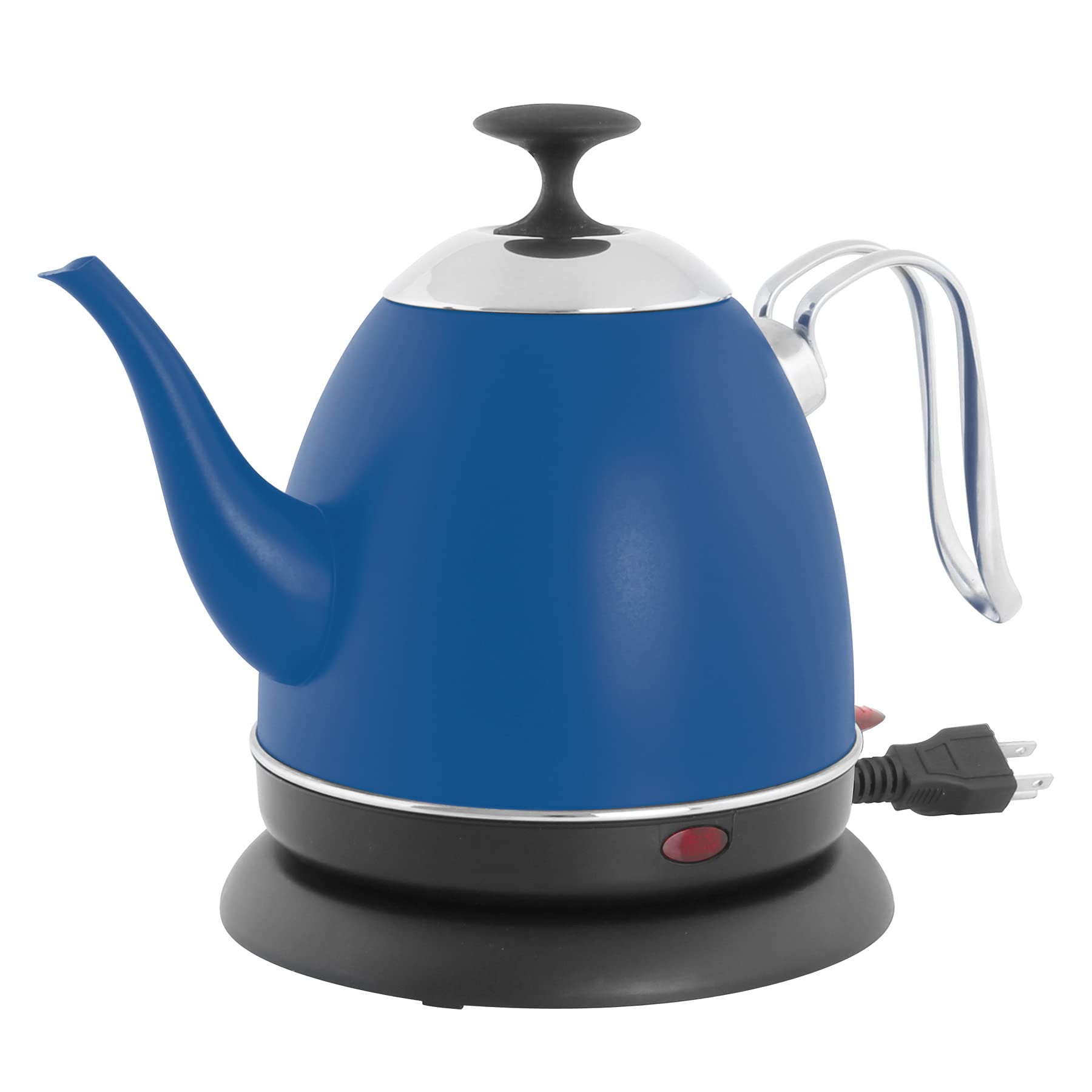 Chantal Mia electric water kettle, Matte Blue Ryder, 32 oz/4 cups