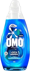 Lava-Roupas Líquido Omo Ciclo Rápido Ação Antiodor Frasco 1,4l