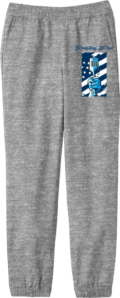 in Tailgating We Trust American Flag and Spatula Youth Jogger Pants
