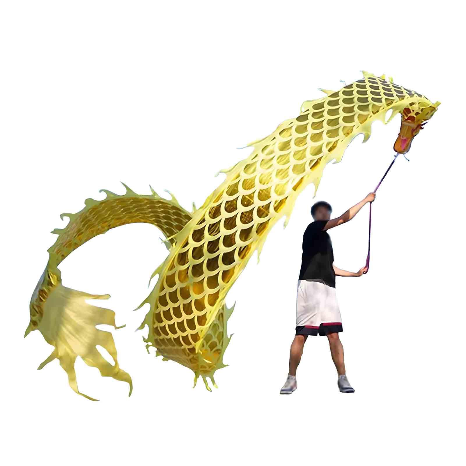 Dragon Dance Poi Set for Outdoor Fitness and Juggling Practice
