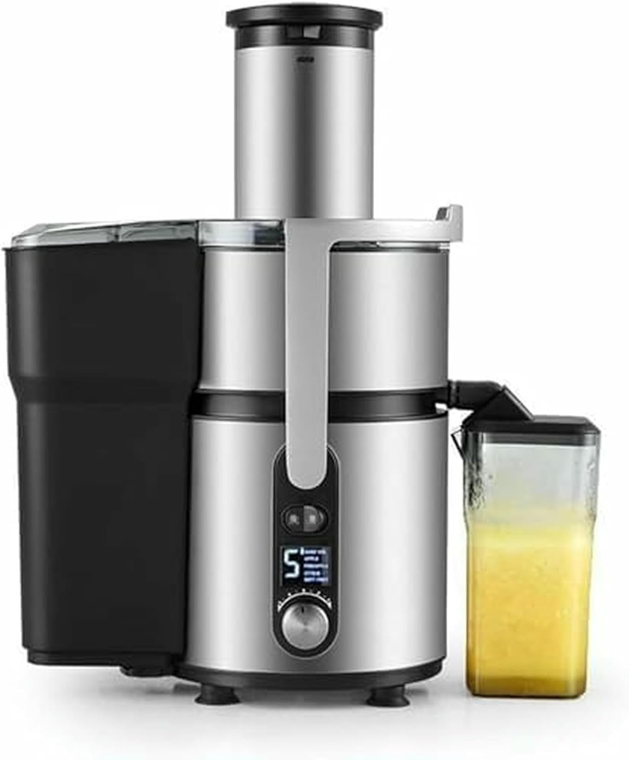 Industrial Juicer Machine - Stainless Steel Centrifugal Juice Extractor for Beverage Shops and Kitchens-