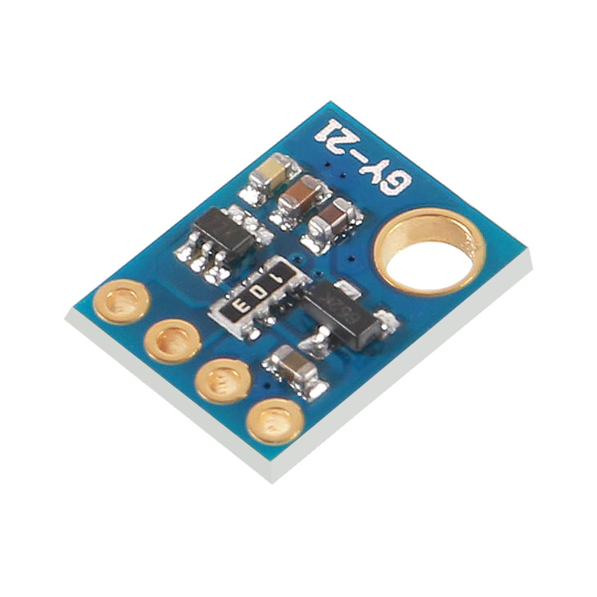 ACEIRMC 4 Stück Si7021 GY-21 SHT21 HTU21 Digitales Feuchtigkeits- und Temperatursensormodul ersetzt SHT11 SHT15