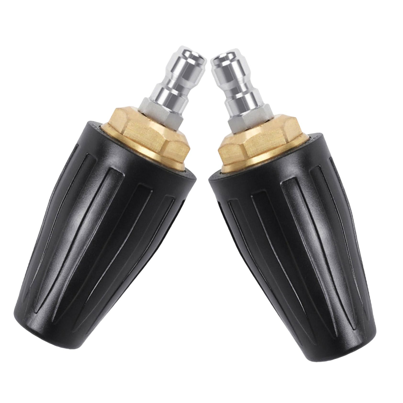 Embouts de nettoyeur haute pression rotatifs en lot de 2 pour buse de lavage
