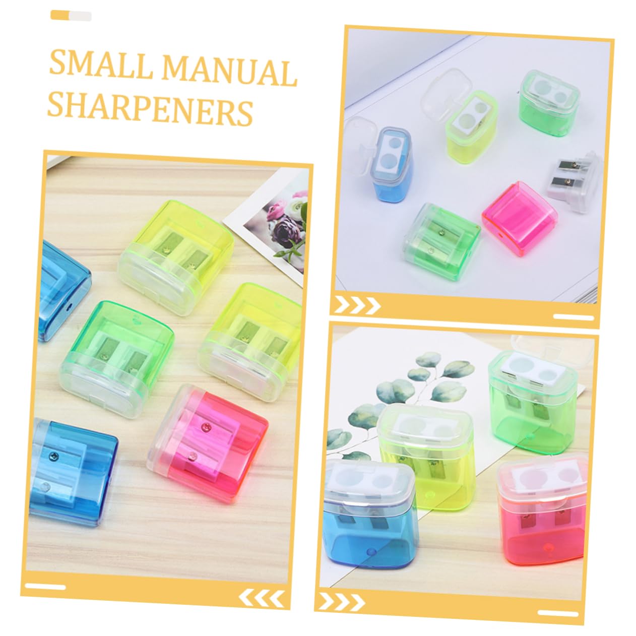 Temperamatite Manuali Office Sharpener 48pezzi Plastico