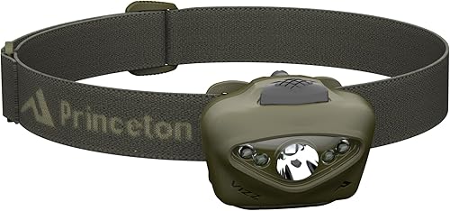 Miniatura 8 de Princeton Tec Vizz Linterna frontal de 550 lúmenes LED regulable, resistencia al agua IPX7, accesorio esencial para actividades al aire libre como