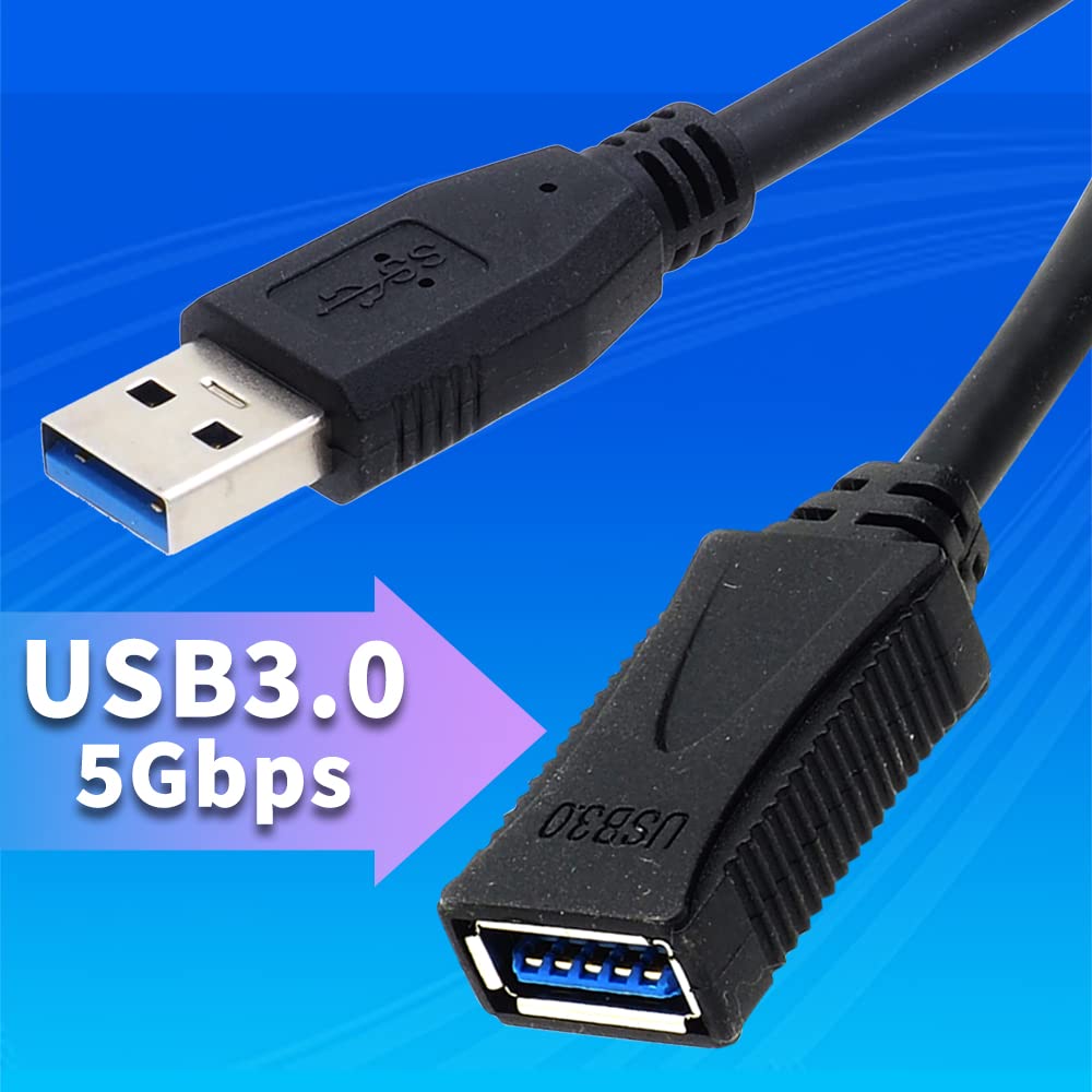 Amazon | オーディオファン USB 延長ケーブル 5Gbps USB3.0 高速データ