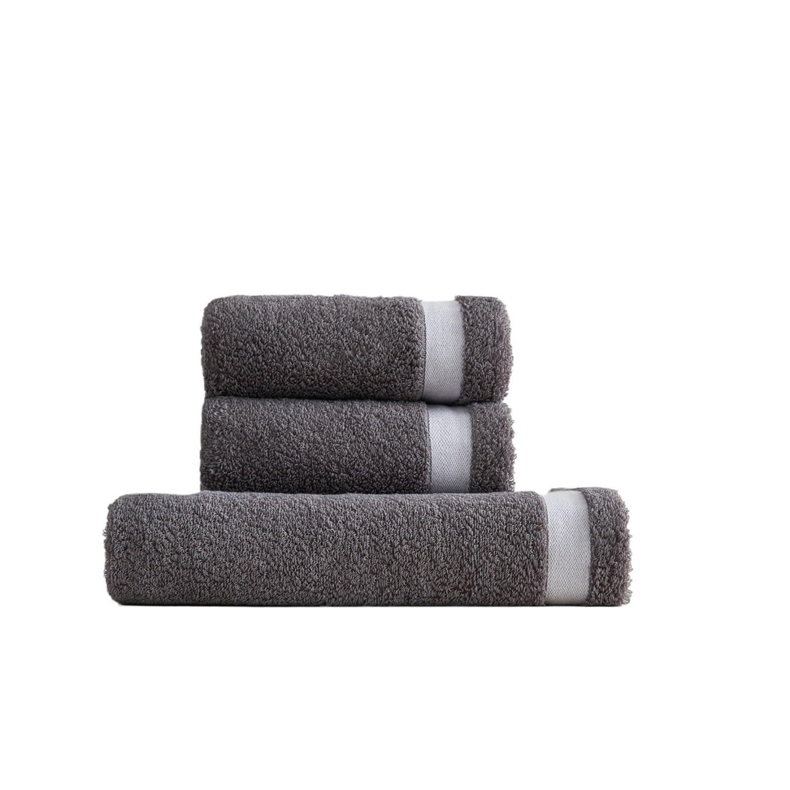 ZYAYNG 1/3PC Cotton Towels Bath Individually Suitable For Sports Home Bathroom Hotel Use For Bathroom(Color5-set)