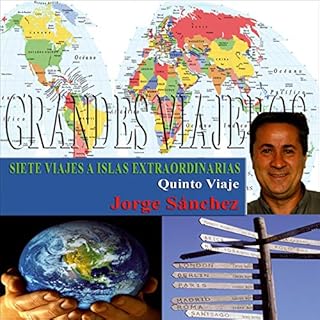 Diseño de la portada del título Siete viajes a islas extraordinarias: Quinto viaje