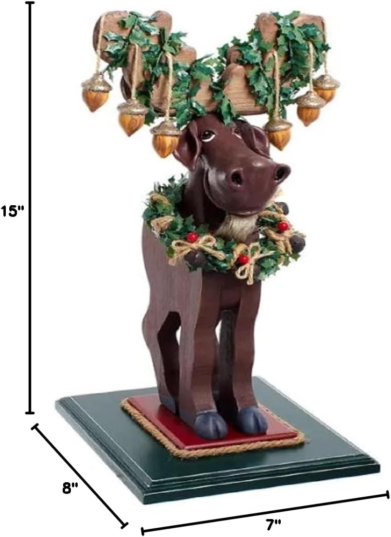 Kurt Adler 15-Inch Hollywood Moose Nutcracker