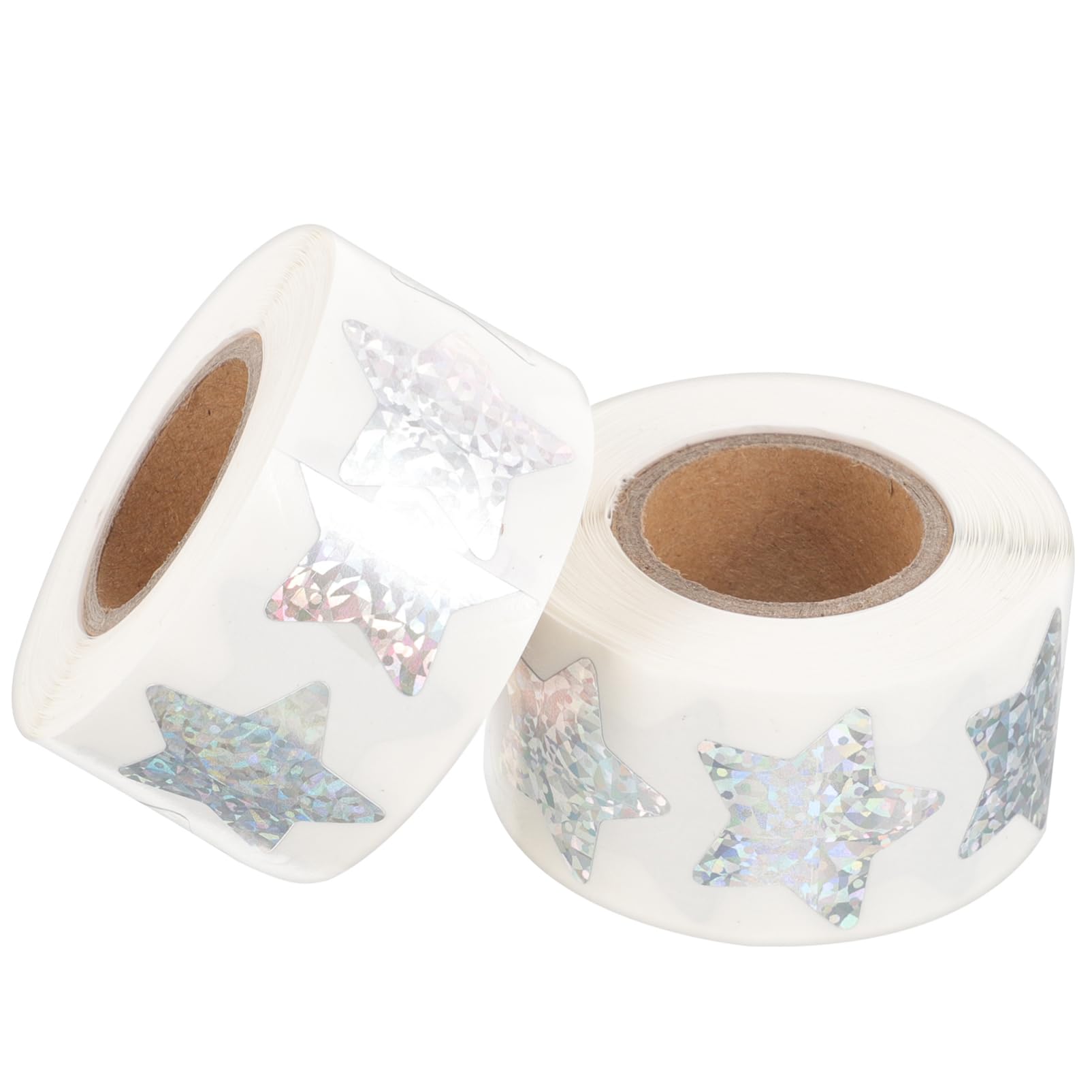 Gogogmee 2 Rollos De Pegatinas De Estrellas Con Purpurina Etiquetas De Estrellas Doradas Pegatinas Decorativas De Sellado Pegatinas De Estrellas Para Jardín De Infantes Decoración Para