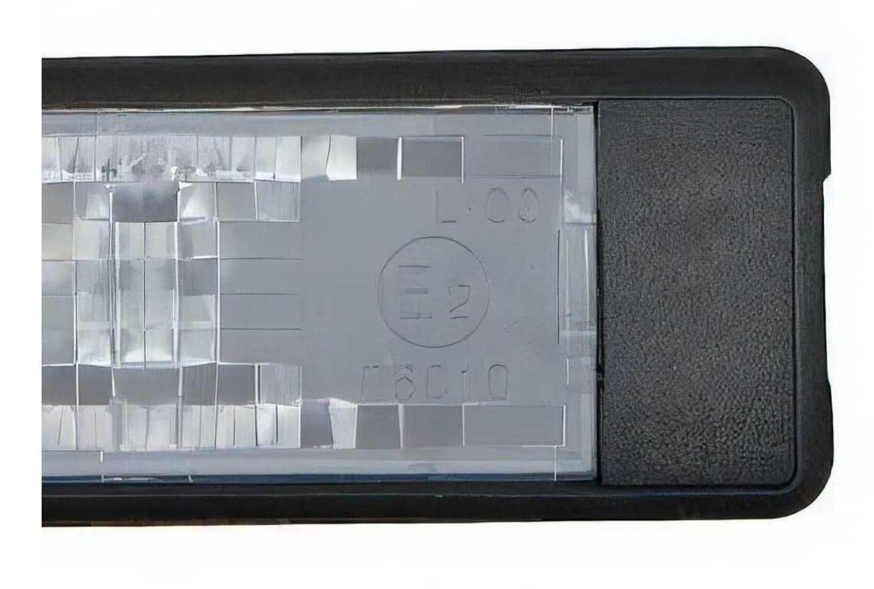 Fanale Targa realizzato per Citroen DS3 dal 2010 al 2018 6340F0