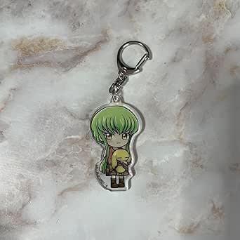 Amazon.co.jp: Code Geass Don Quixote Acrylic Key Chain C.C. : Clothing ...