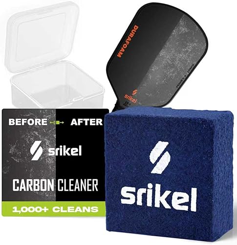 Miniatura 7 de Pickleball - Borrador Limpiador de Paleta con Estuche de Almacenamiento y Transporte, Limpiador Premium de Raqueta de Pickleball de Fibra de