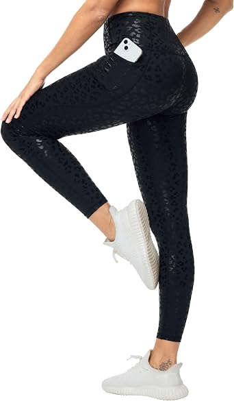 THE GYM PEOPLE Women's High Waist Gym Leggings Stretchy Running Yoga Pants