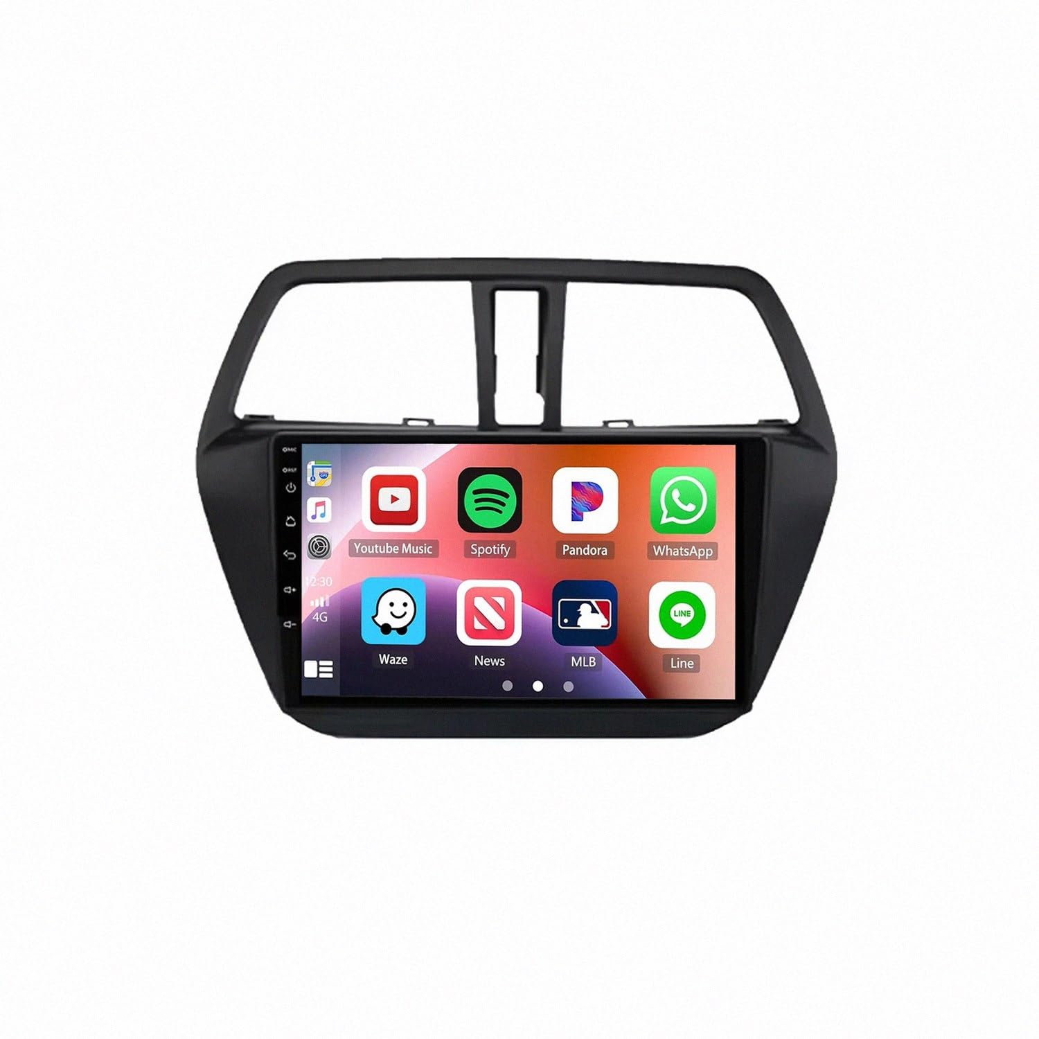 Pantalla coche con Android Auto, Carplay y Bluetooth para Suzuki SX4 S-Cross 2012-2016 8