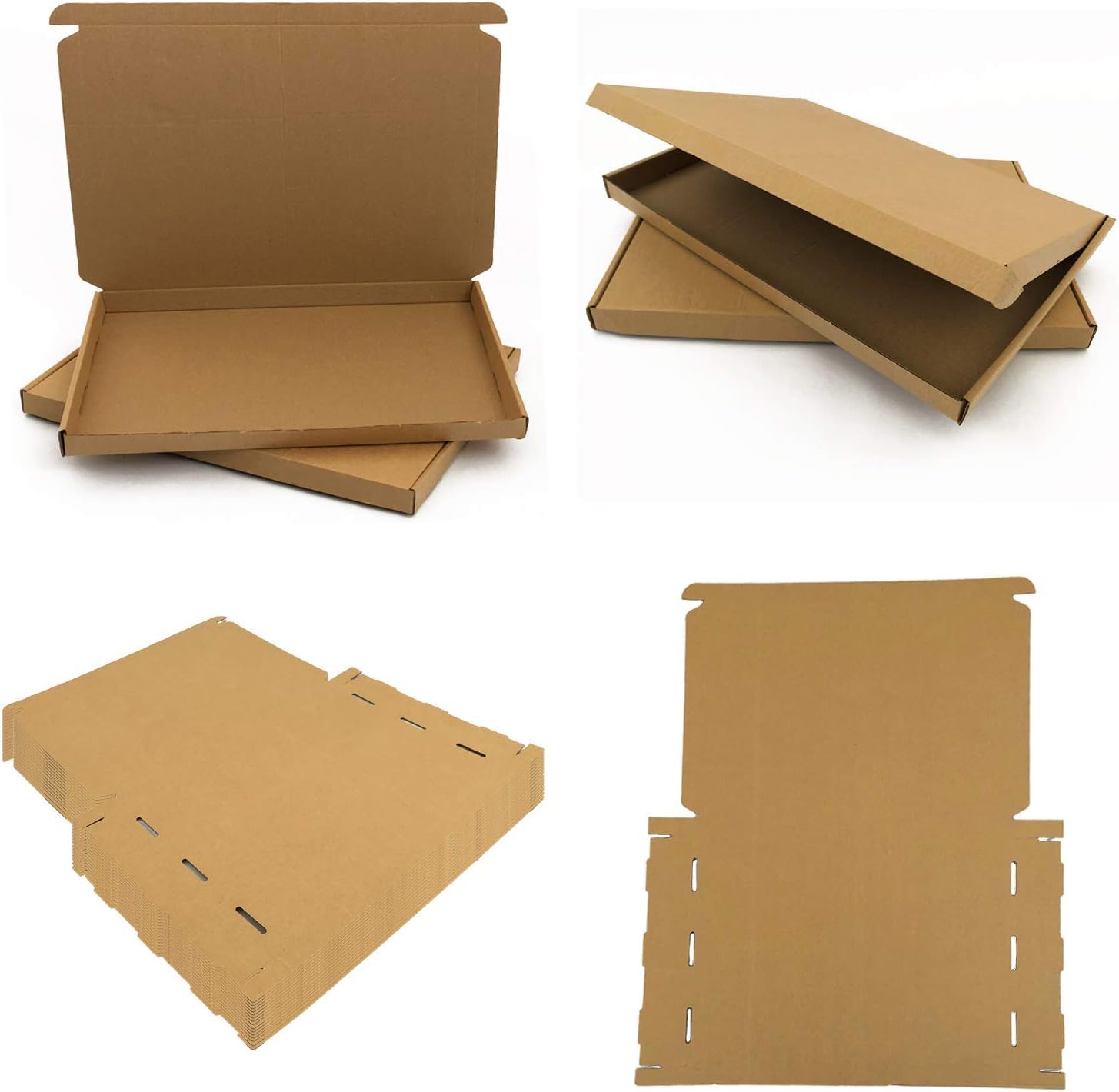 MantraRaj C4 A4 PiP Shipping Mailing Postal Large Letter Box 320 x 225 x 19mm Corrugated Cardboard Postal Packaging Mailing Boxes Pip Suitable For Royalmail (Pack of 500 Boxes)
