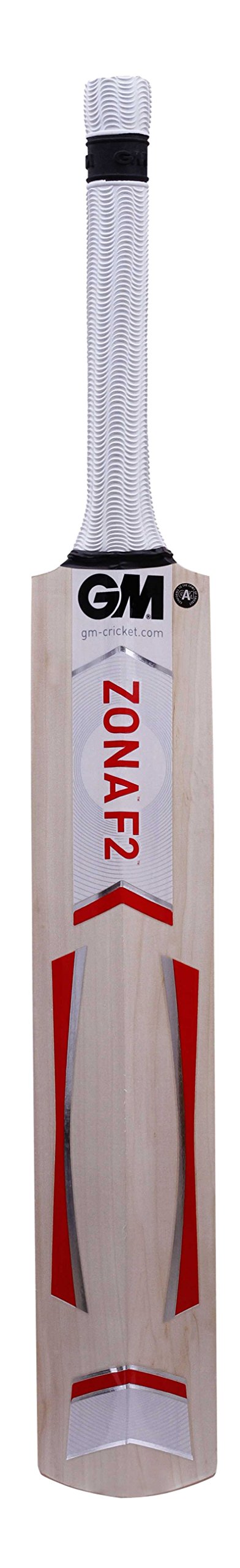 GM Zona F2 606 English Willow Cricket Bat, Junior Size 6