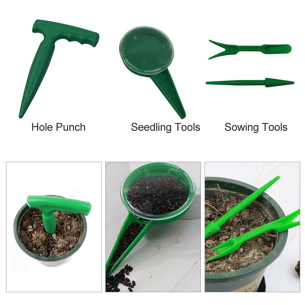 Lot De 6 Mini Distributeurs De Graines Pour Semis, Outil De