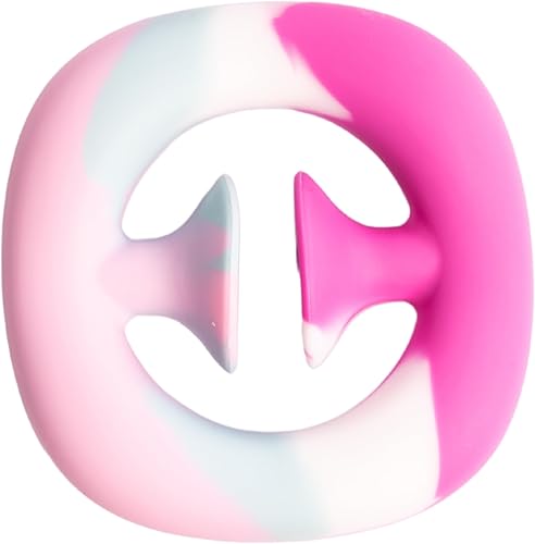 Fenrici - Juguete antiestrés con ventosa para niños, adultos, auditorio dual, alivio sensorial del estrés, agarre de mano para terapia ocupacional,