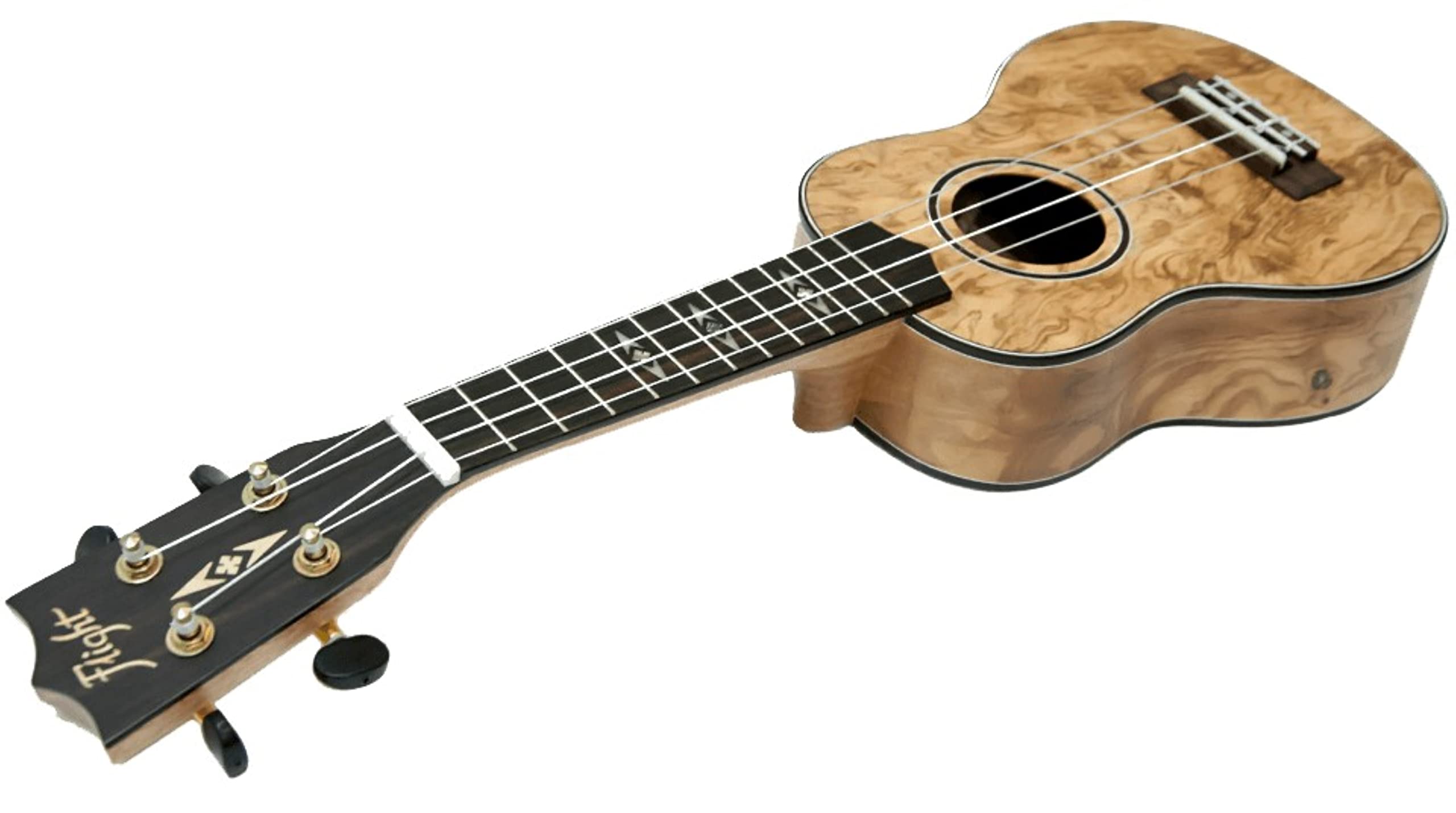 Flight: DUS410 Sopran-Ukulele – gesteppt (mit Tasche) – UKULELE