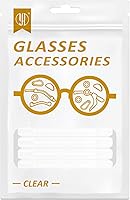 Vista 7 de YR Soft - Sujetadores de silicona tipo manga para las patillas de las gafas, antideslizantes, elásticos y cómodos, 5 pares - Transparente