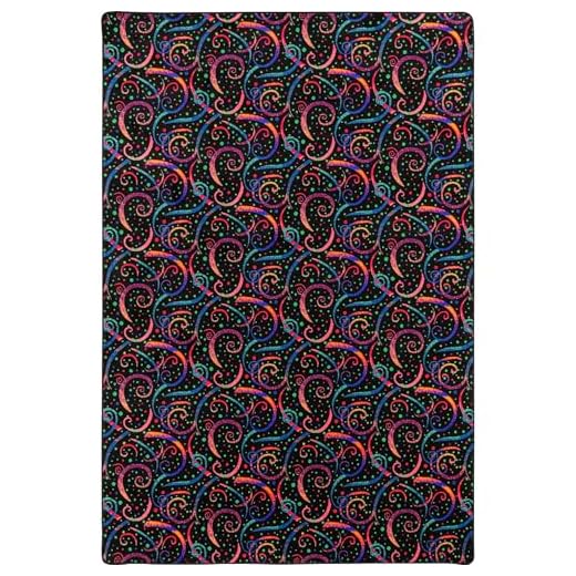 Joy Carpets Fluorescent Dynamo 6' x 9' Area Rug