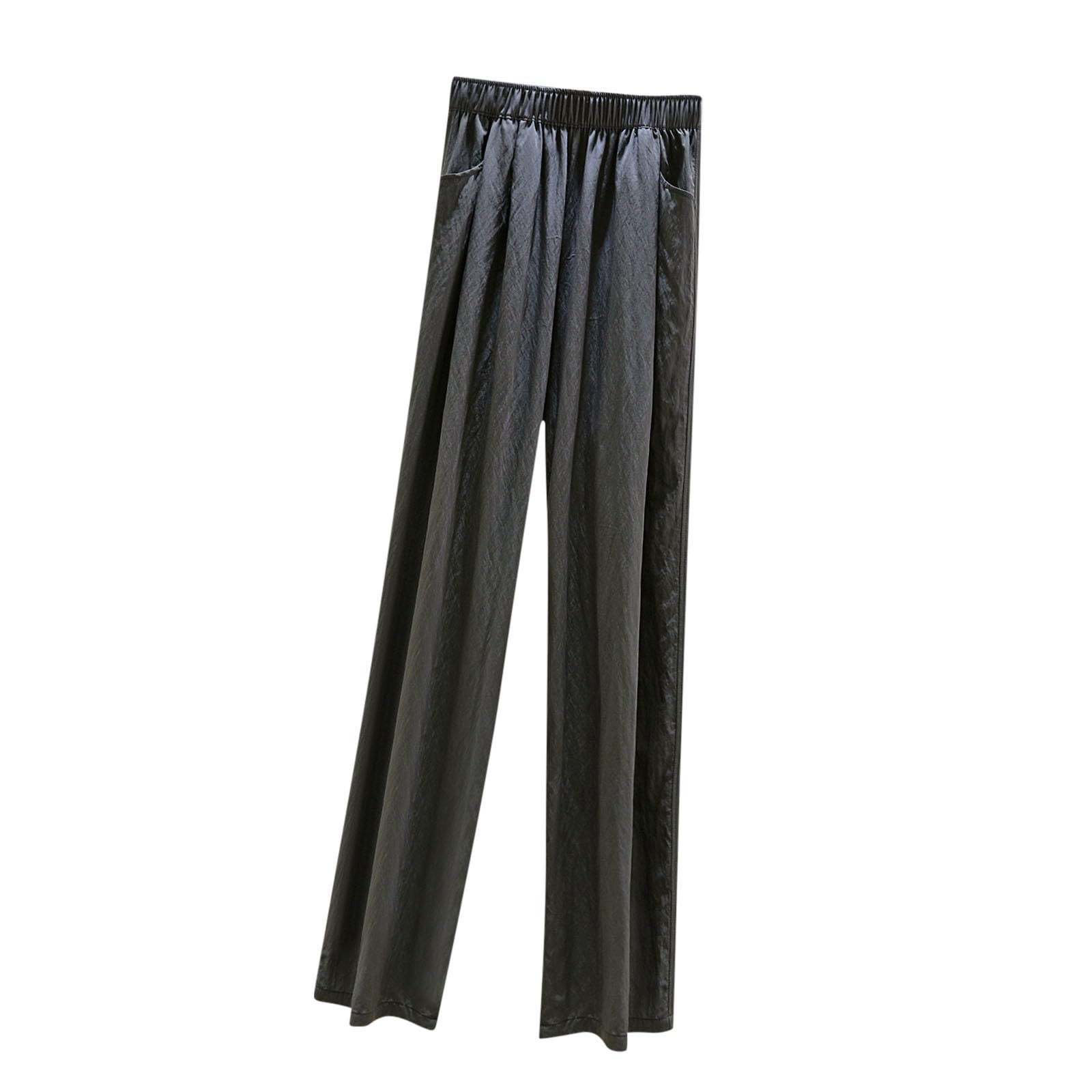 Women's Lounge Pants, Cozy Wide Leg Casual Sweat Pants with Pockets Loose Flowy Baggy Sweatpants Workout Comfy Jogger Gray