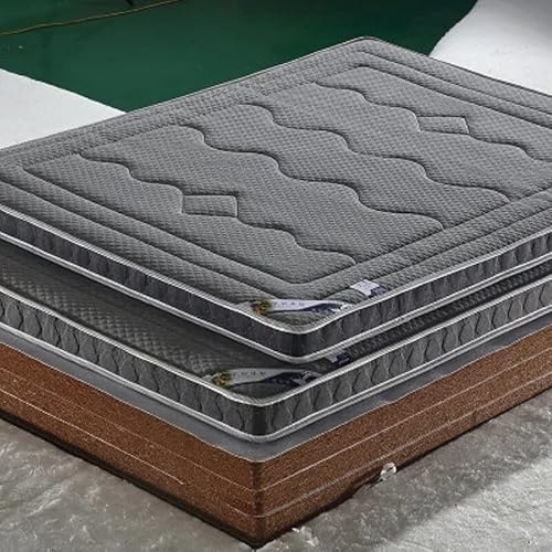 Qqcc Mattress Topper 10Cm Natural Latex Mattress Memory Foam Filling Breathable Comfortable Rebound Tatami Thickness Mat King Full Twin Size (Color : Grey, Size : 90X200Cm 6Cm) #TOP10