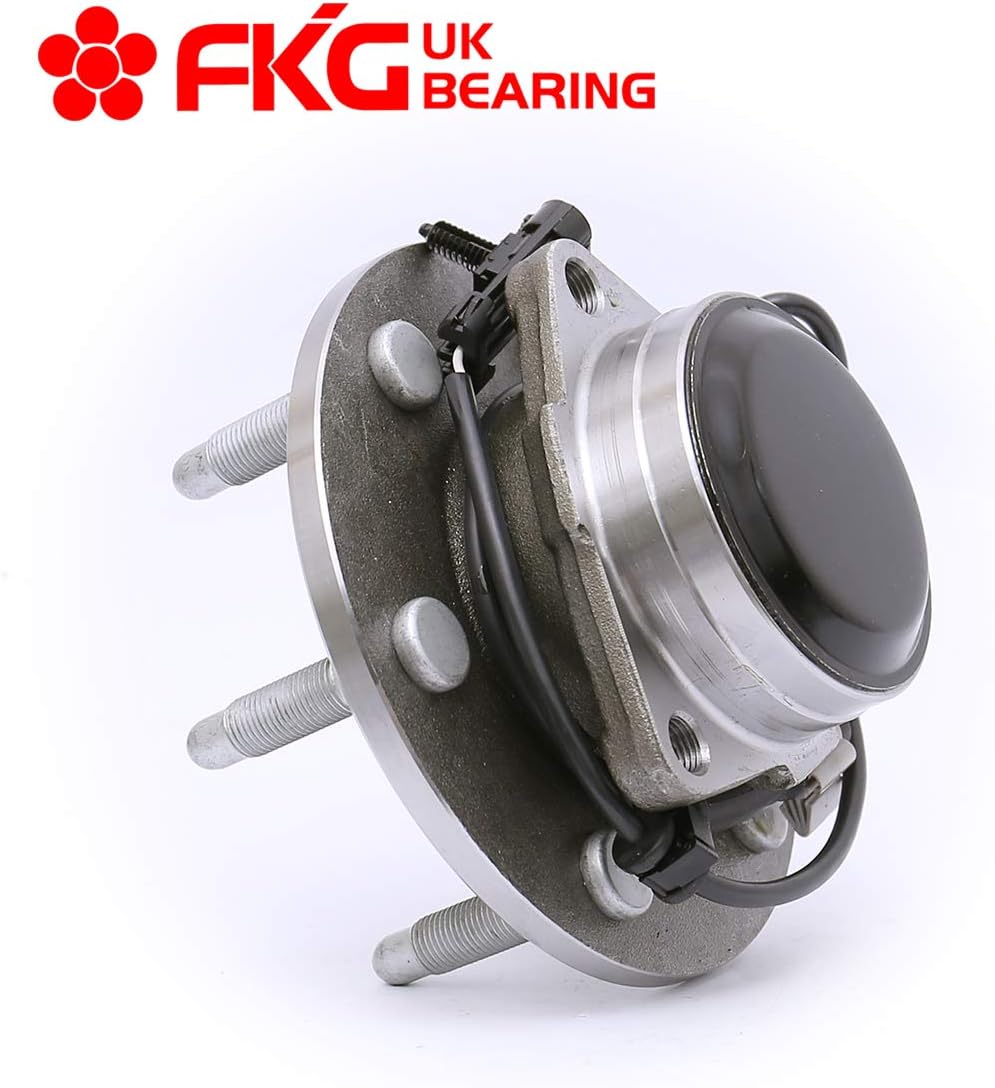 FKG 515054 (2WD ONLY) Front Wheel Bearing Hub Assembly for Chevy Avalanche Silverado Suburban (1500) Express 1500 2500 Tahoe, GMC Sierra 1500 Savana 1500 2500 Yukon, Cadillac Escalade, 6 Lugs Set of 2