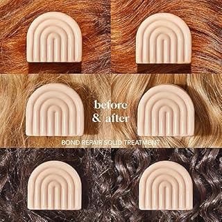 Kitsch Bond Repair Hair Mask – Strengthening Bond Repair Hair Treatment to Restore and Replenish - Hair Mask for Damaged Hair & Dry - Solid Hair Care for All Hair Types - 2.7 oz