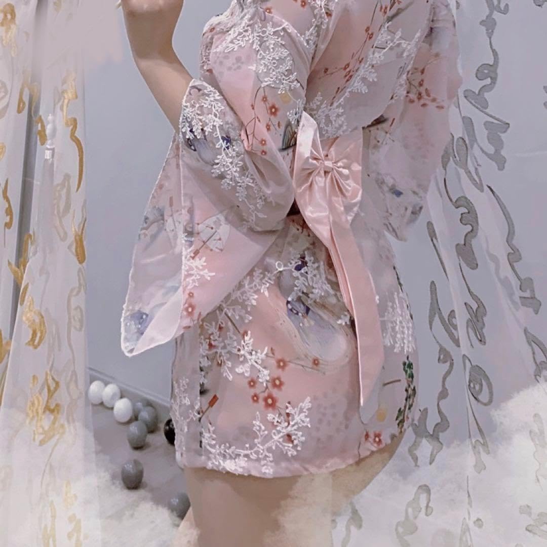 Amazon | エロ下着 浴衣779 セクシー ランジェリー 花魁 コスプレ 着物