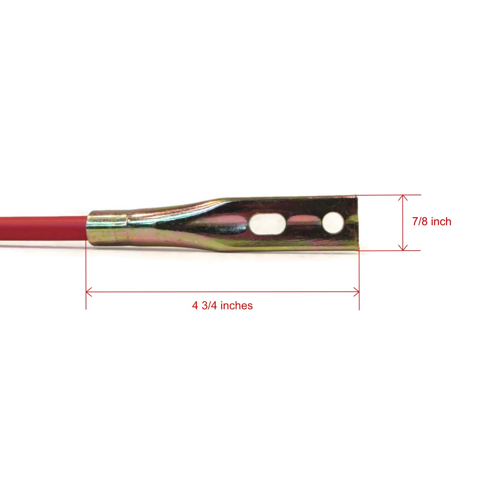 Productos compradores 1308200 Kit de guía de cuchilla 27 en rojo, soporte de base – Juego de 4