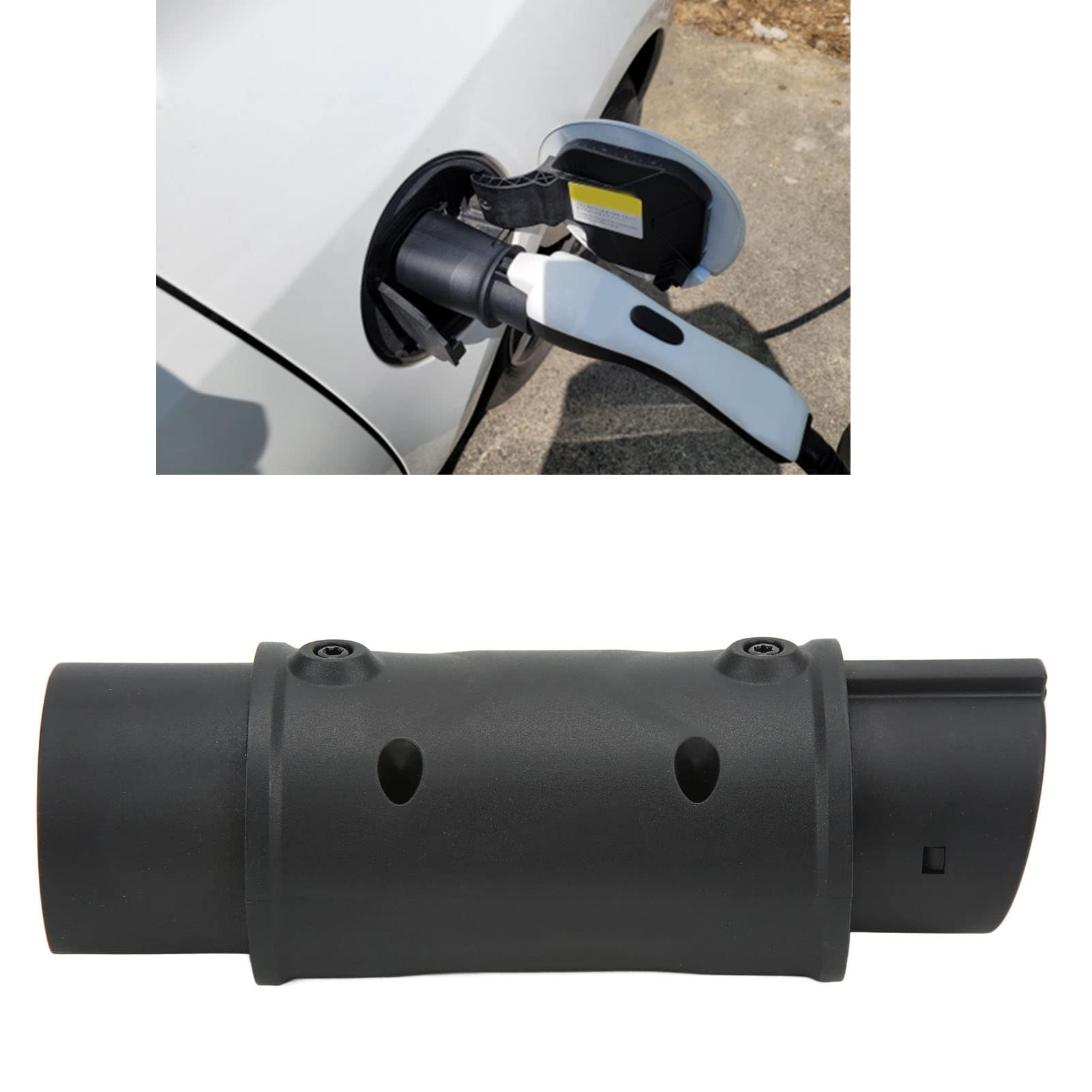 XUMIUZIY Adattatore per Caricatore EV Tipo 2 a Tipo 1 32A 230V Universale