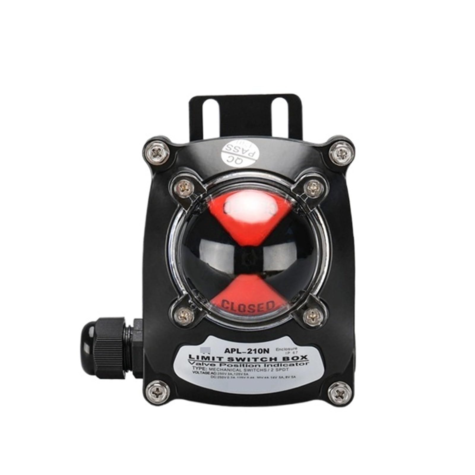 Boîtier de fin de course de vanne pneumatique APL-210N - 2