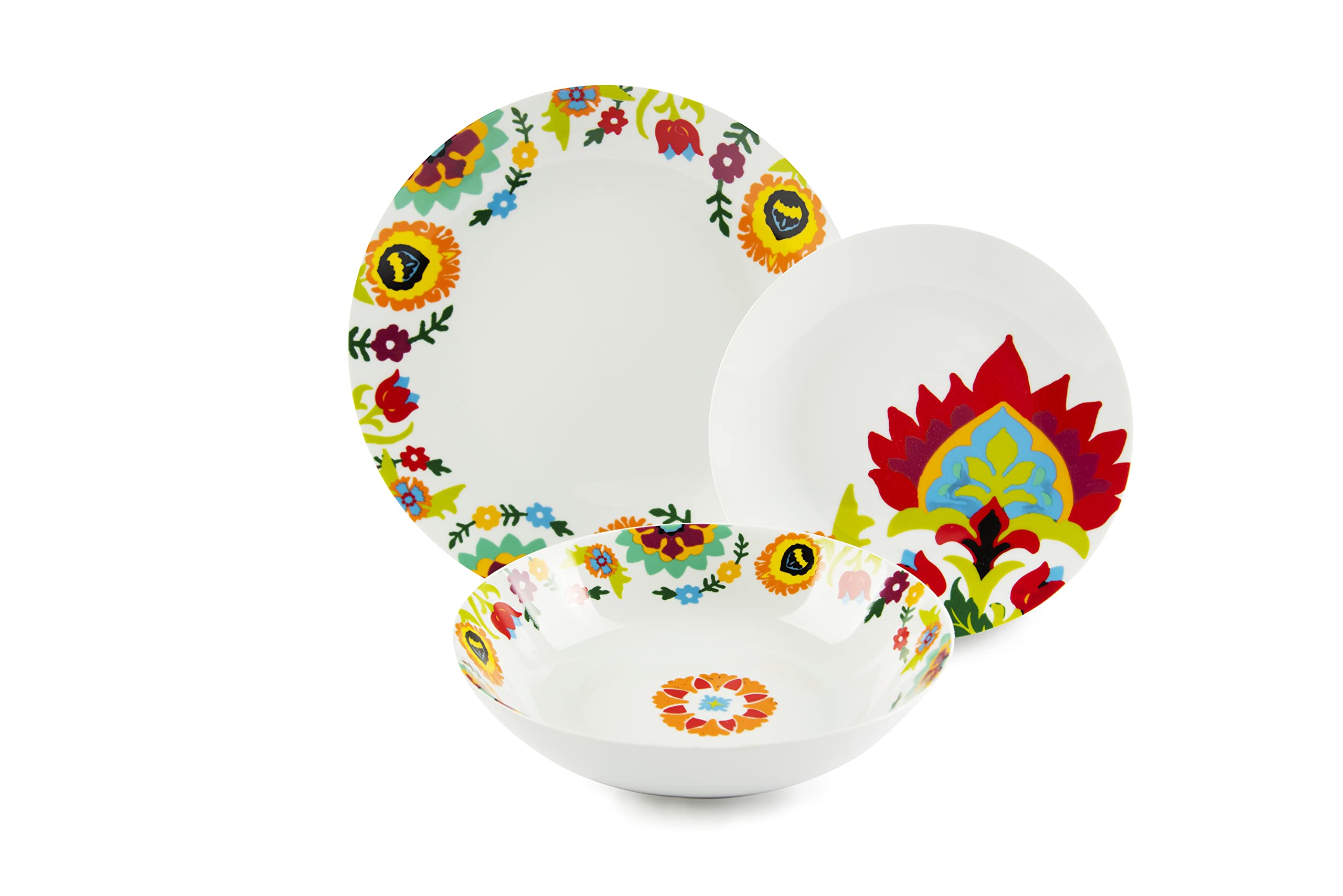 Excelsa Jaipur Dishes Service 18 Pieces