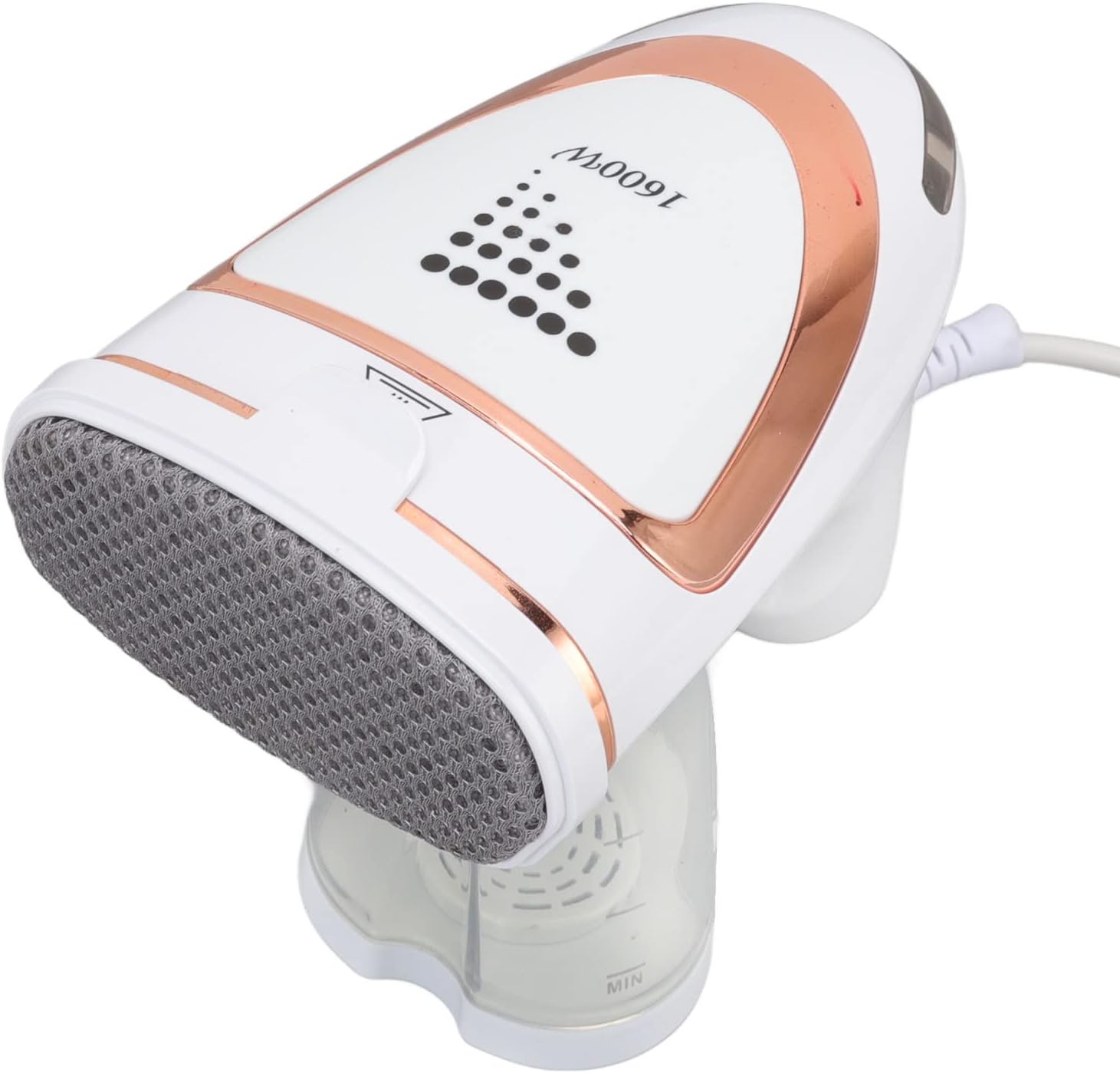 Portable Travel Steamer for Clothes, 1600W Handheld Fabric Steamer, Fast 10S Heat Up, Continuous Steam, 8-Hole Wrinkle Remover for Home and Travel