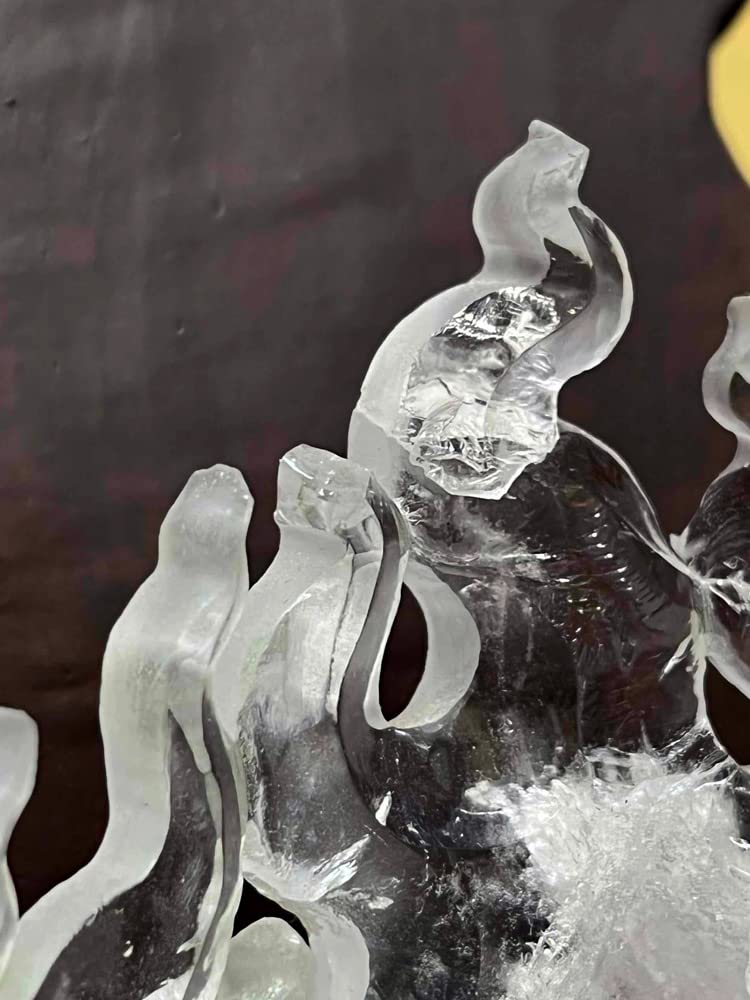 Amazon.co.jp: 【石流通センター】☆置物一点物☆【彫刻置物】不動明王