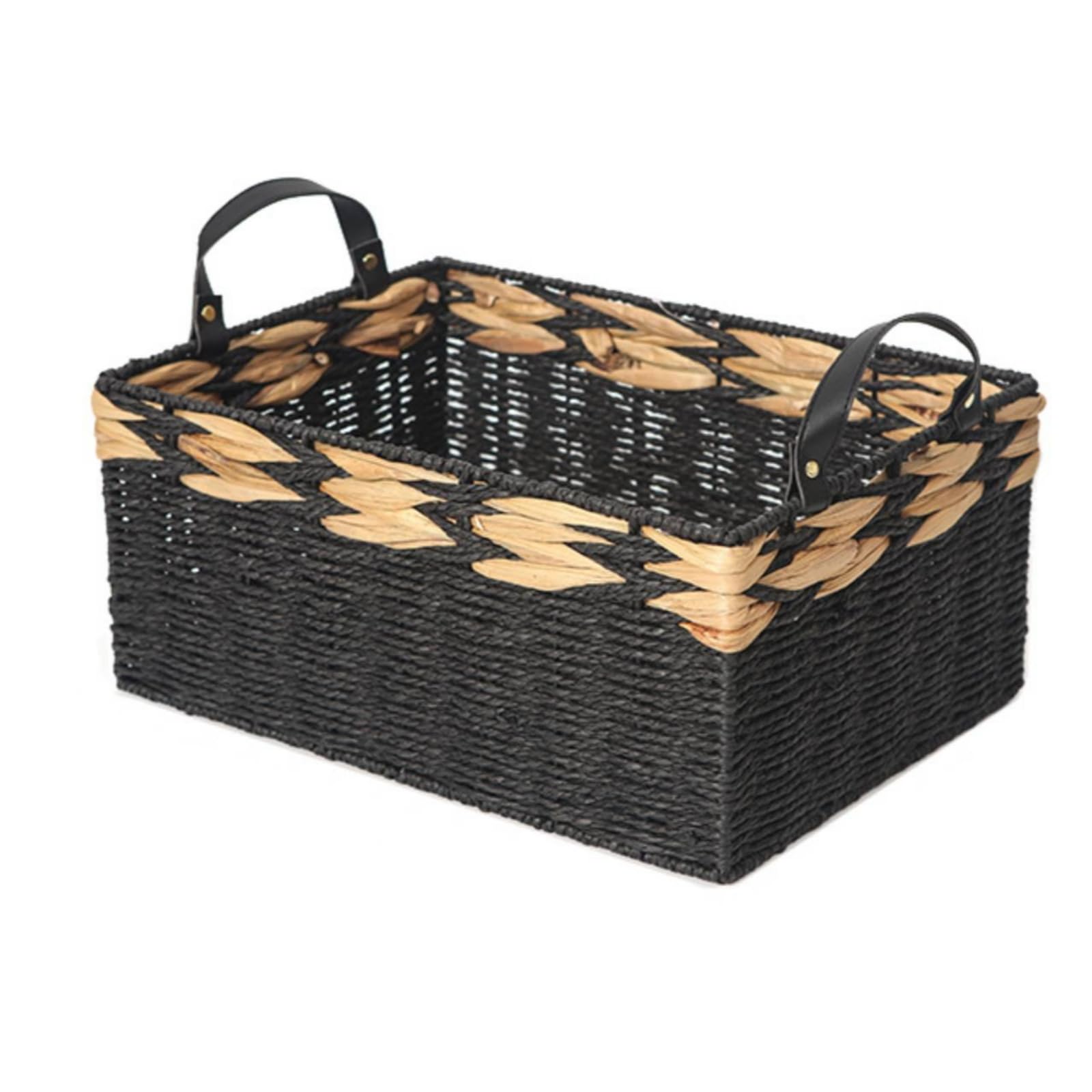 Cesta con Cuero Cesto, Grande, Style to 4