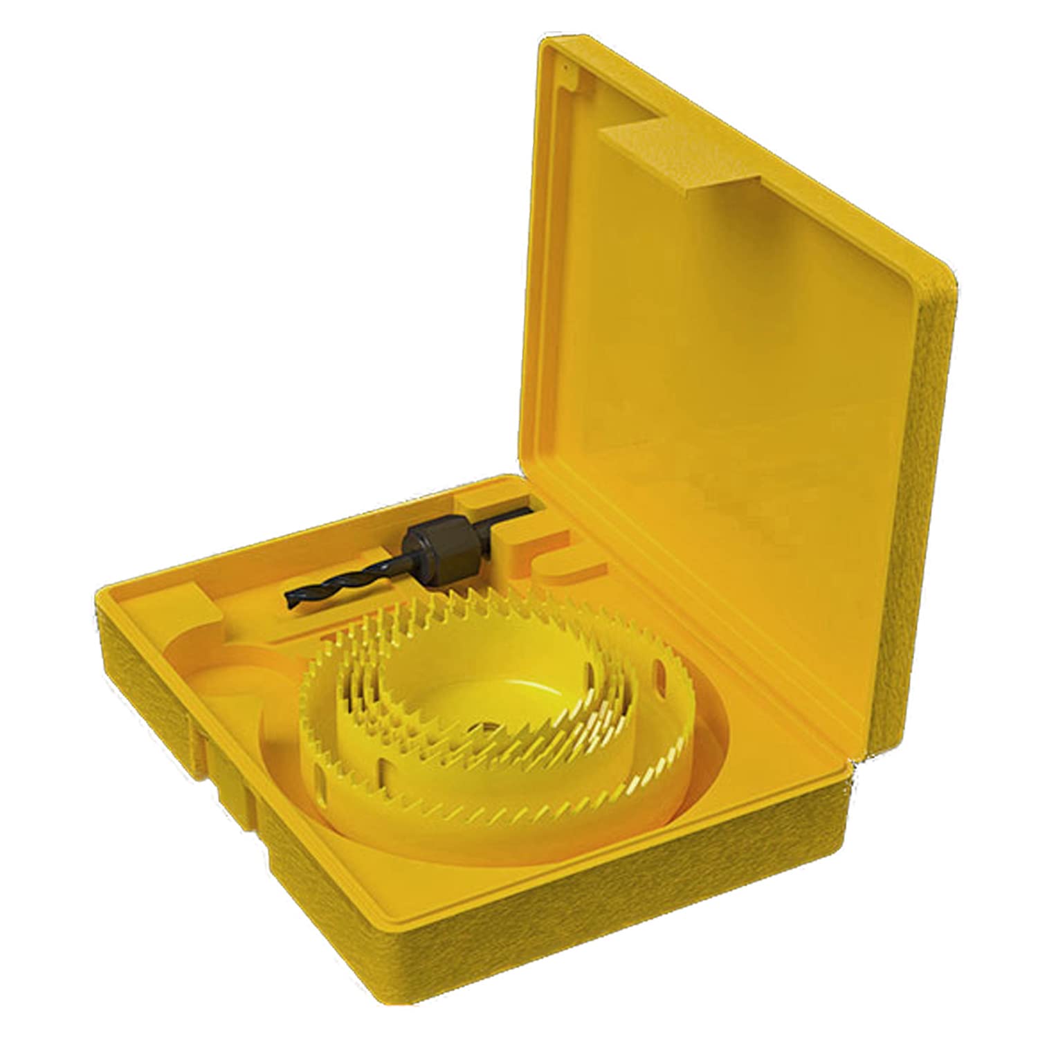 Fgjdfhet One Color Hole Cutter, Bi-Metal Hole Saw,With Storage Box Suitable For Plasterboard, Wood And Pvc Boards(5 Piece Set)