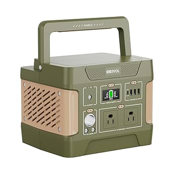 Amazon.co.jp: EEIVOL ポータブル電源 リン酸鉄 355Wh AC400W