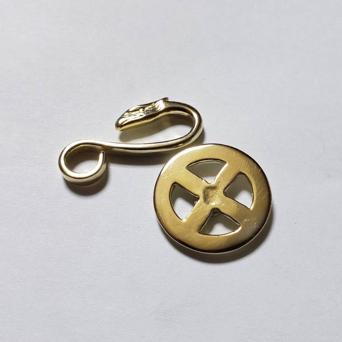 k18金 全金イーグルフック 金メタル付き全金ホイール セット ゴローズ 全金