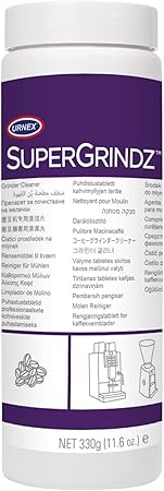 Urnex SuperGrindz Grinder Cleaning Tablets, 11.6 oz Bottle