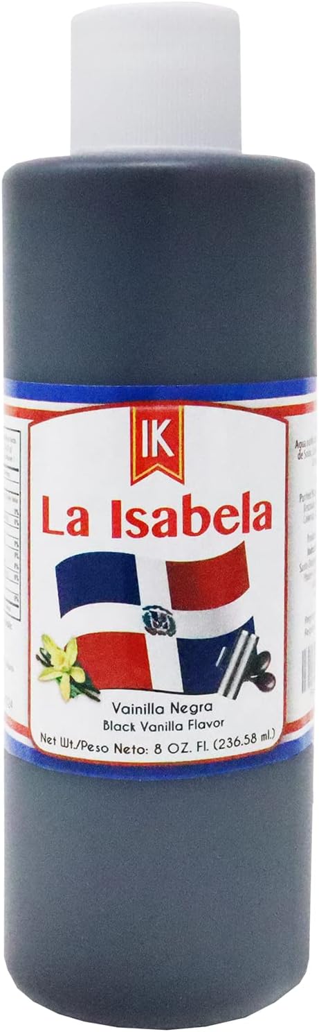 Black Vanilla Extract from Dominican Republic 8 Oz