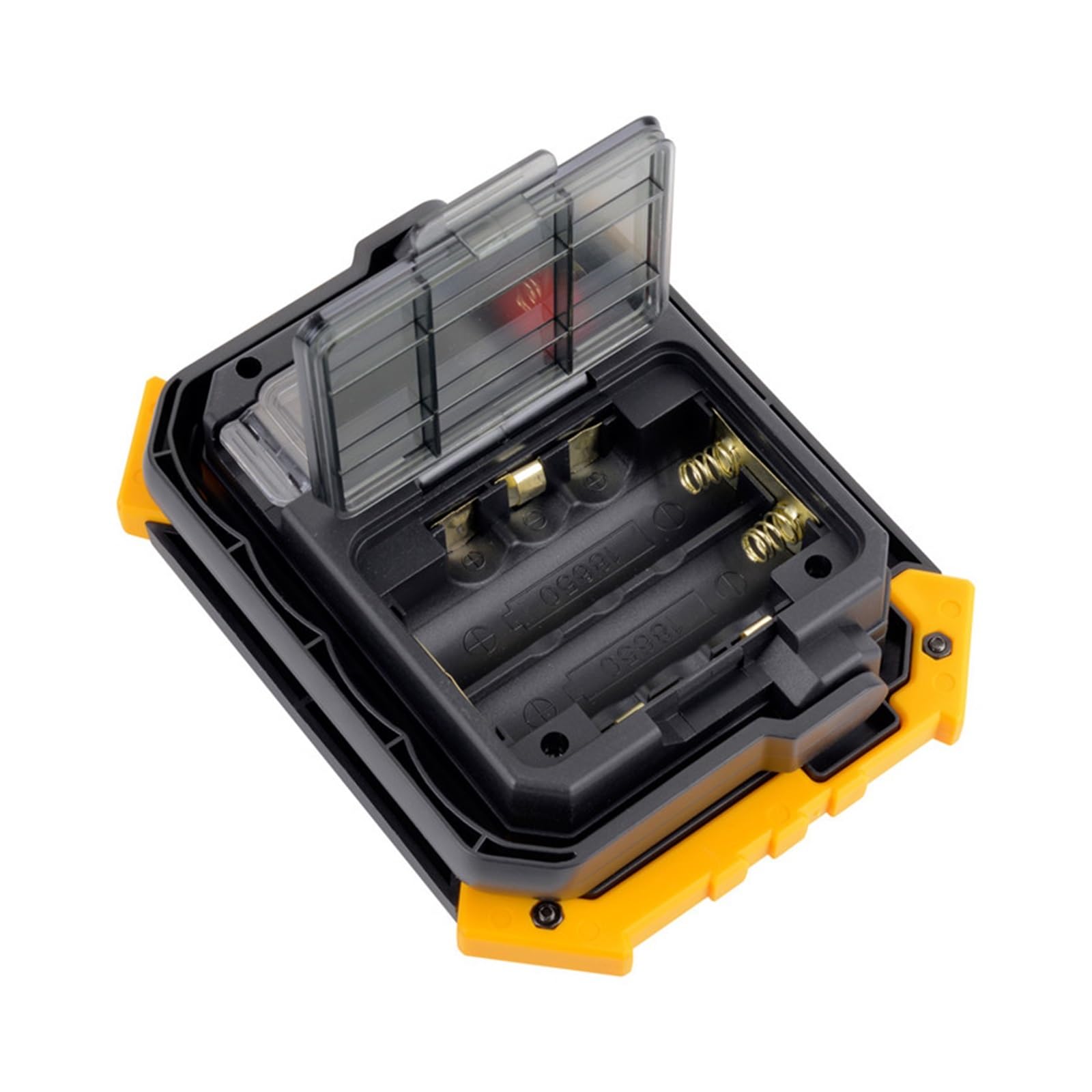 Reflektor LED, Światło Halonowe LED 10W Robocze COB Chip Reflektor Zewnętrzny Oświetlenie Ostrzegawcze USB Ładowane(With 18650 battery)