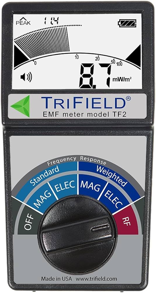 盗聴器の発見 電磁波攻撃対策に デジタルトリフィールドメーター2（電磁波測定器） 盗聴器の発見 電磁波攻撃対策に デジタルトリフィールドメーター