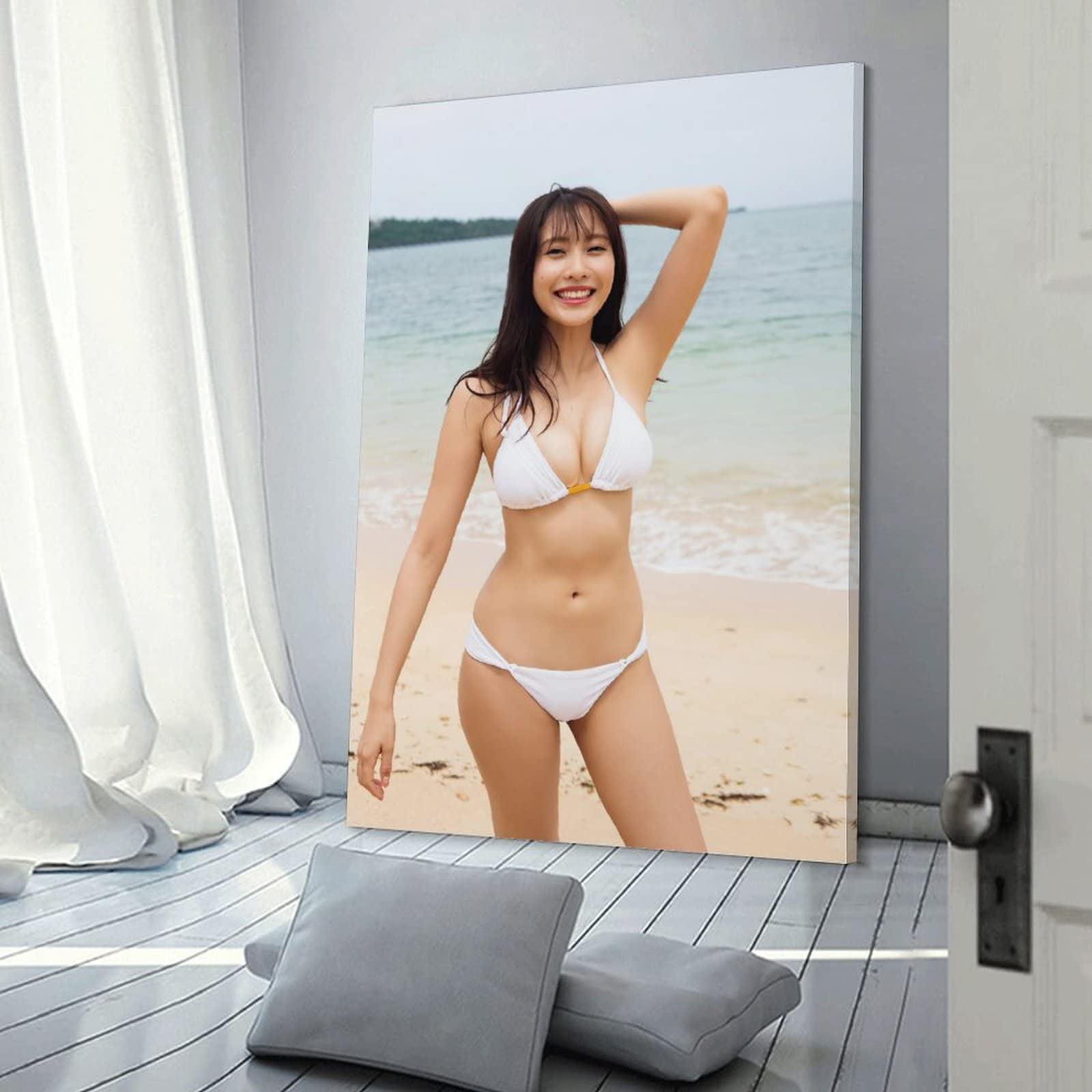 Amazon.co.jp: 佐野ひなこ高清写真海报87キャンバスアートポスターと