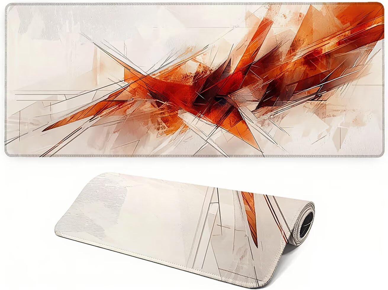 Genérico Lejnlnng Rojo XXL Gaming Alfombrilla Ratón 120x60cm -JL2793