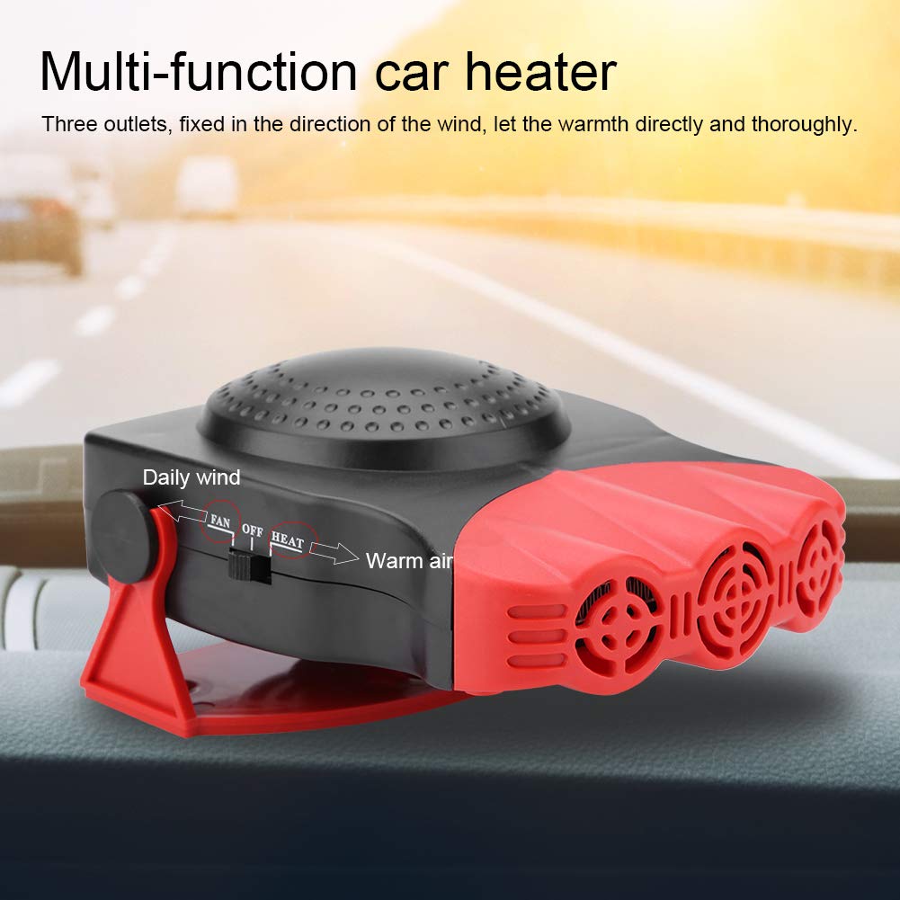 Sbrinatore Parabrezza Auto 12V | Riscaldatore E Ventilatore Per Auto | Sbrinatore Per Vetri D'Inverno