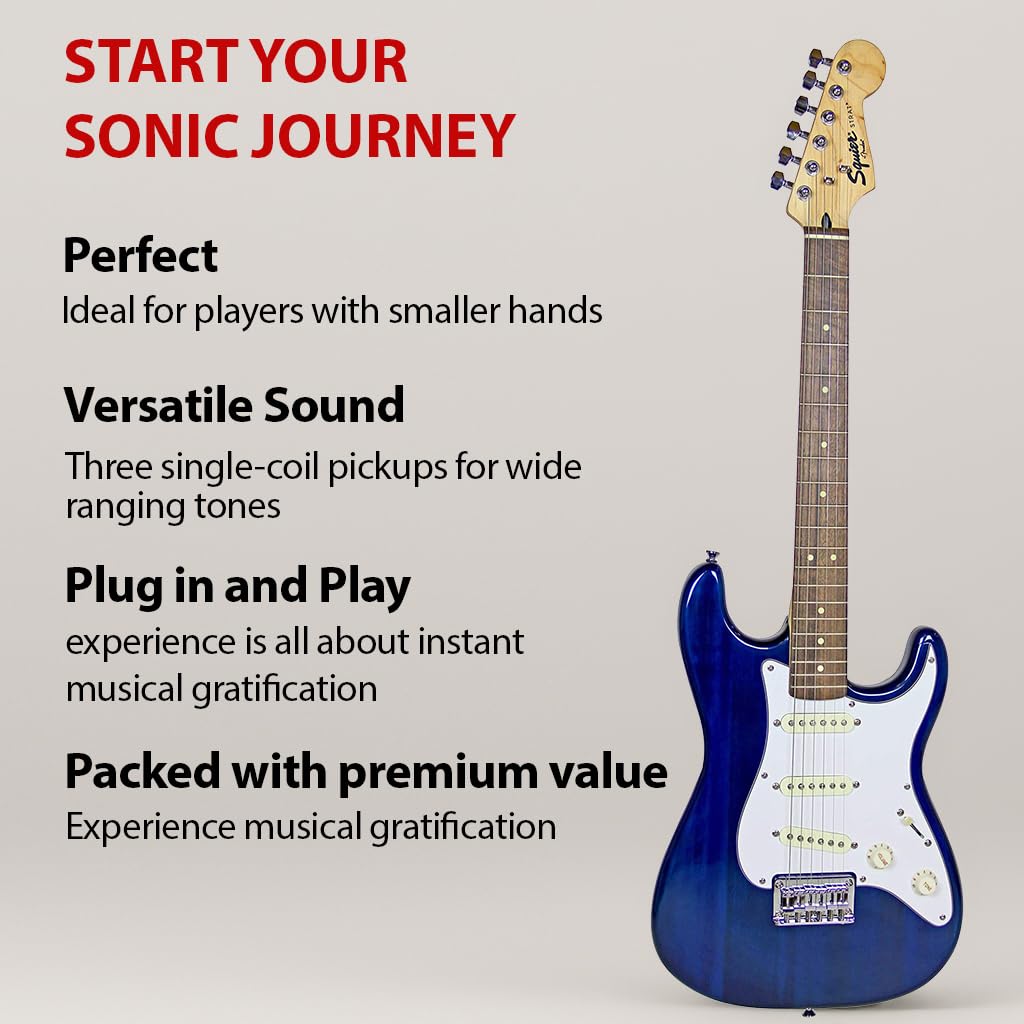【最終値下げ】Squier テレキャスター ストラップ＆スタンド＆ケースセット Squier by Fender Affinity Series Telecaster (3-Color